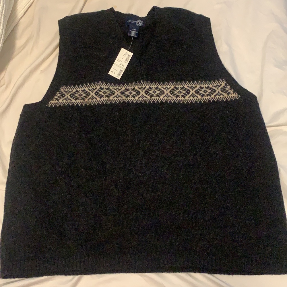 Trendy Sweater Vest! (read description)